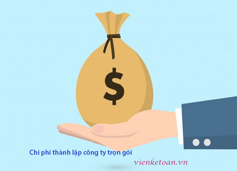 Tông chi phí để thành lập công ty (năm 2020)