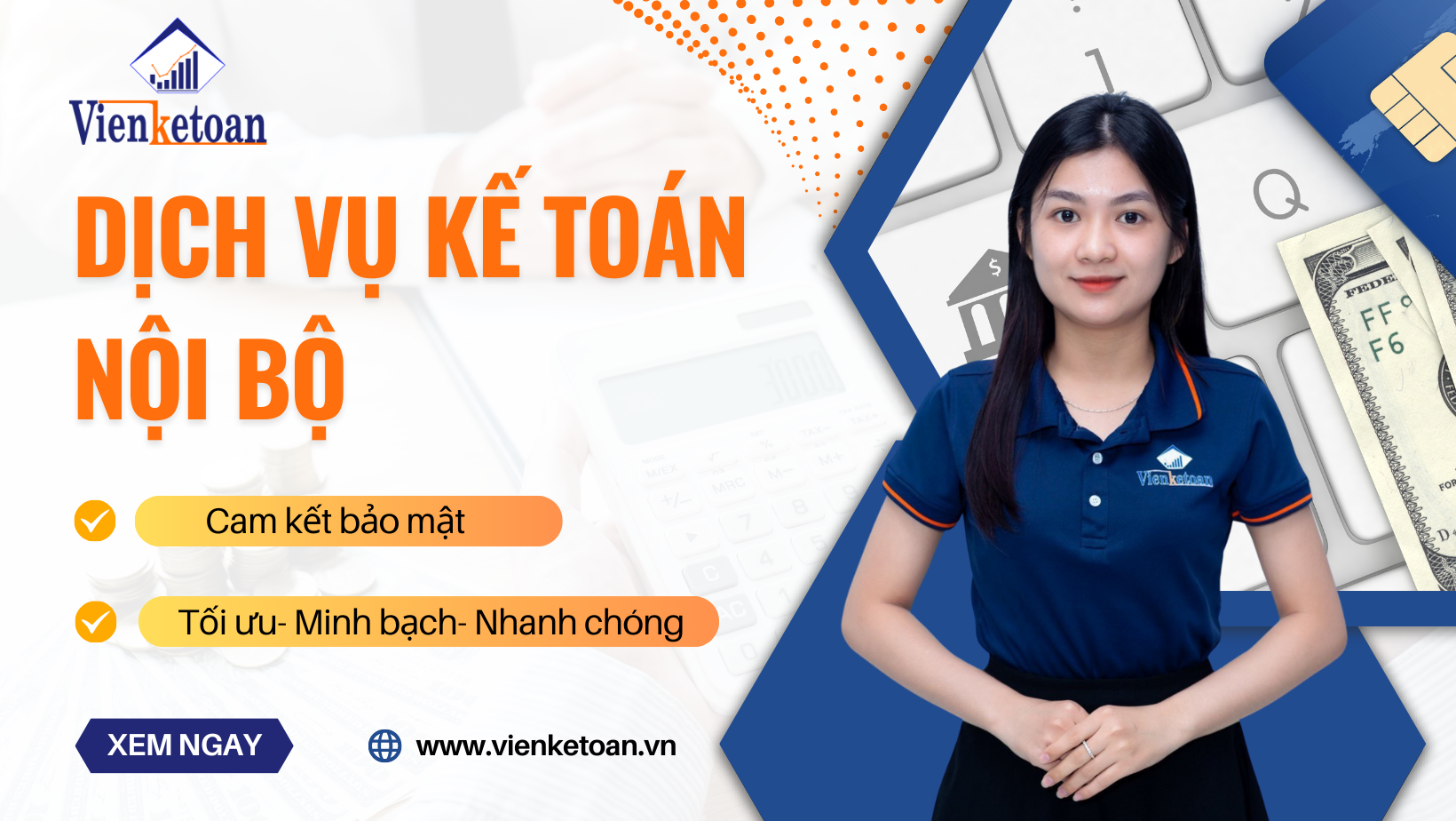 Dịch vụ kế toán nội bộ- trọn gói cho doanh nghiệp, hộ kinh doanh| Viện kế toán