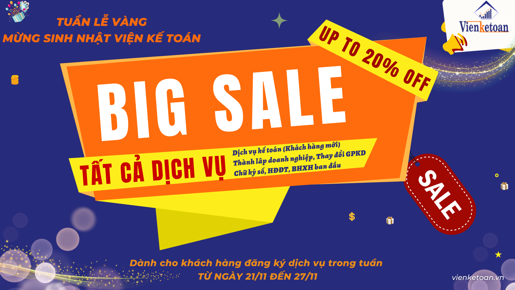TRI ÂN KHÁCH HÀNG - MỪNG SINH NHẬT LẦN THỨ 9 CỦA VKT 